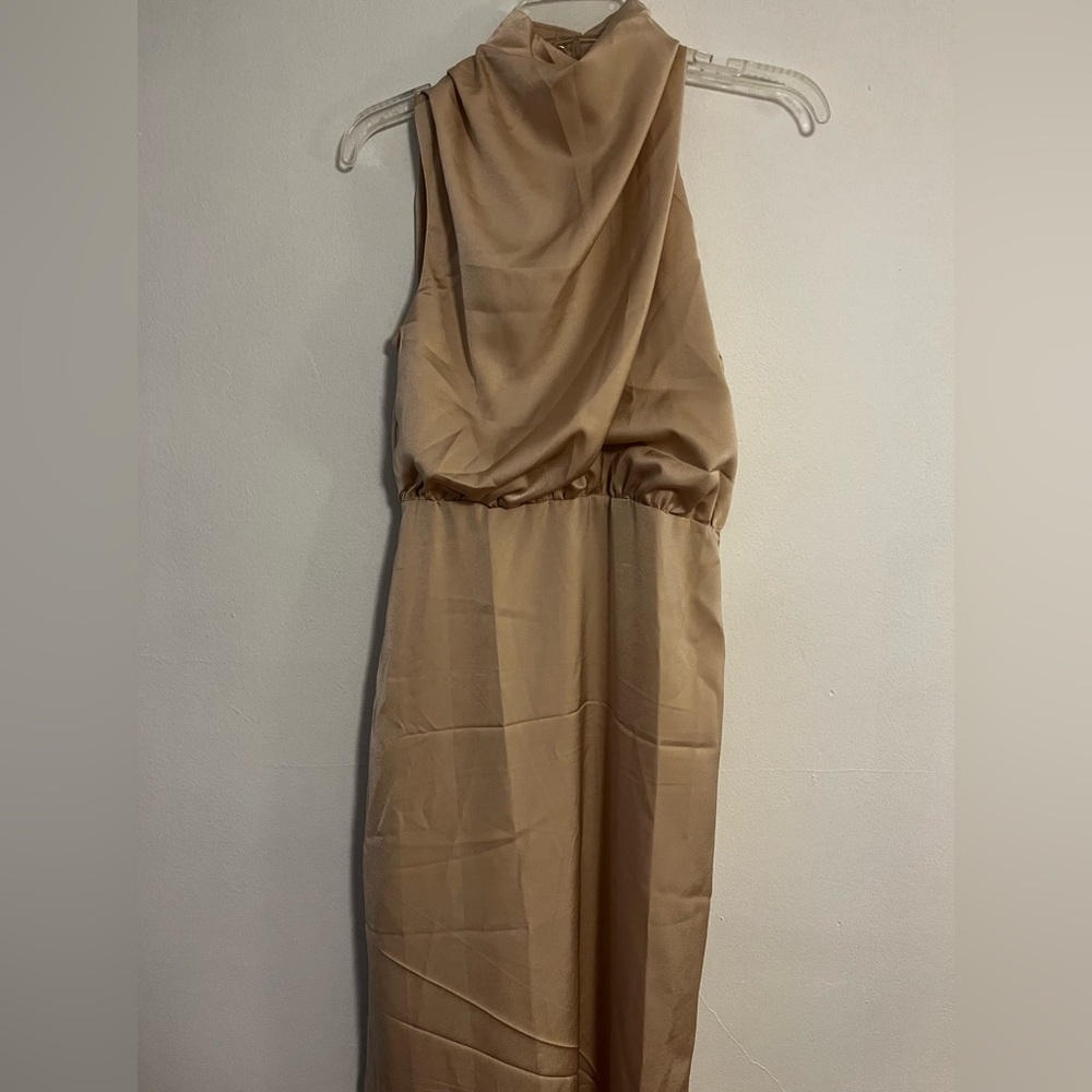 Formal Champagne Dress - BRAND NEW